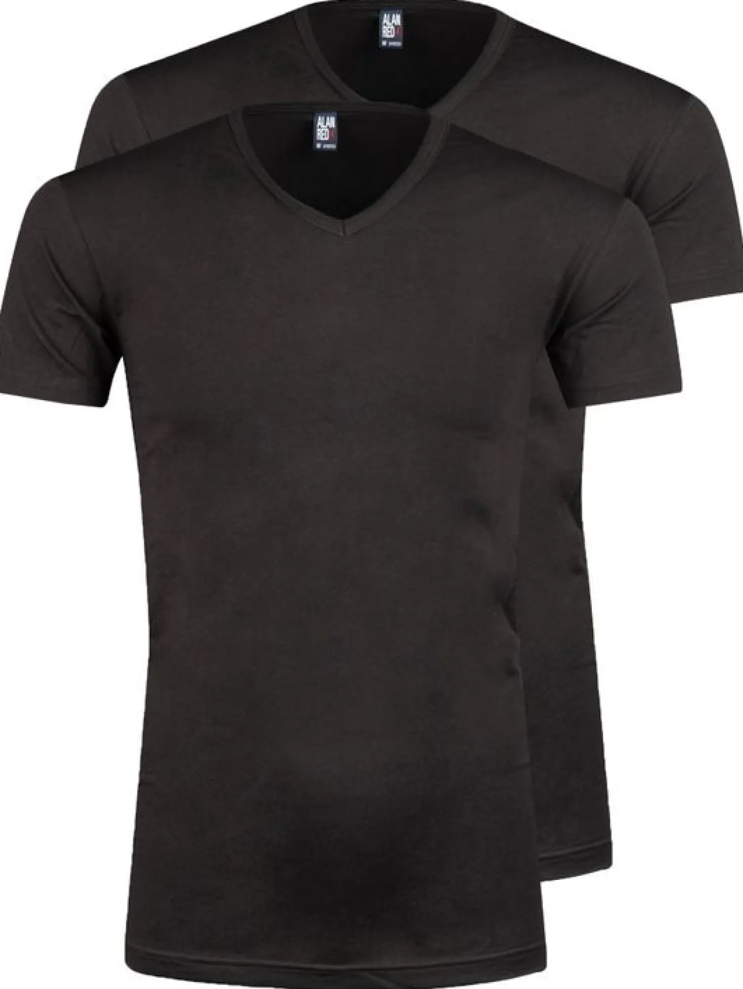 Alan Red Ondershirt Zwart Oklohama