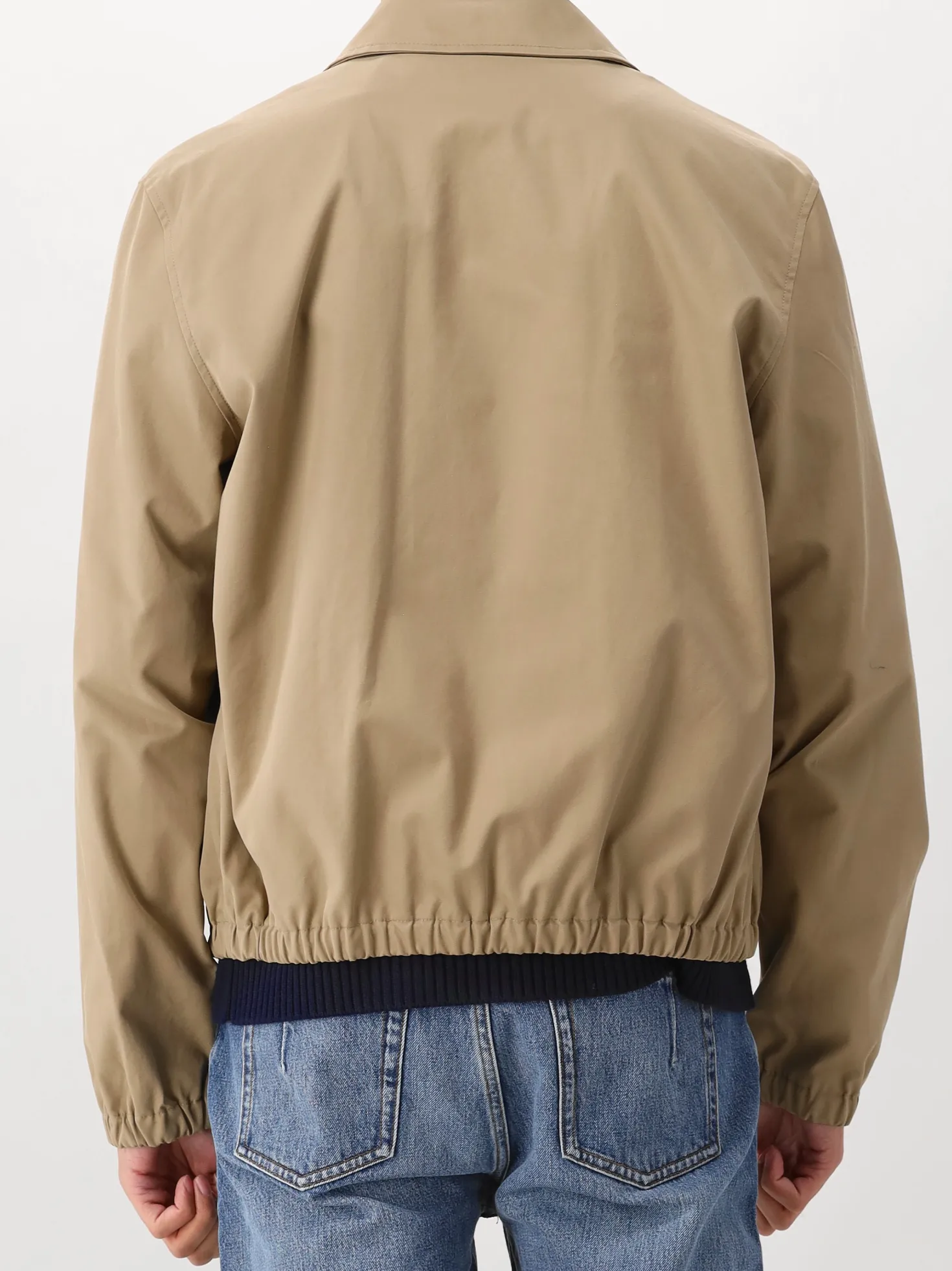 AMI Paris Overshirt Beige ADC Zipped Jacket