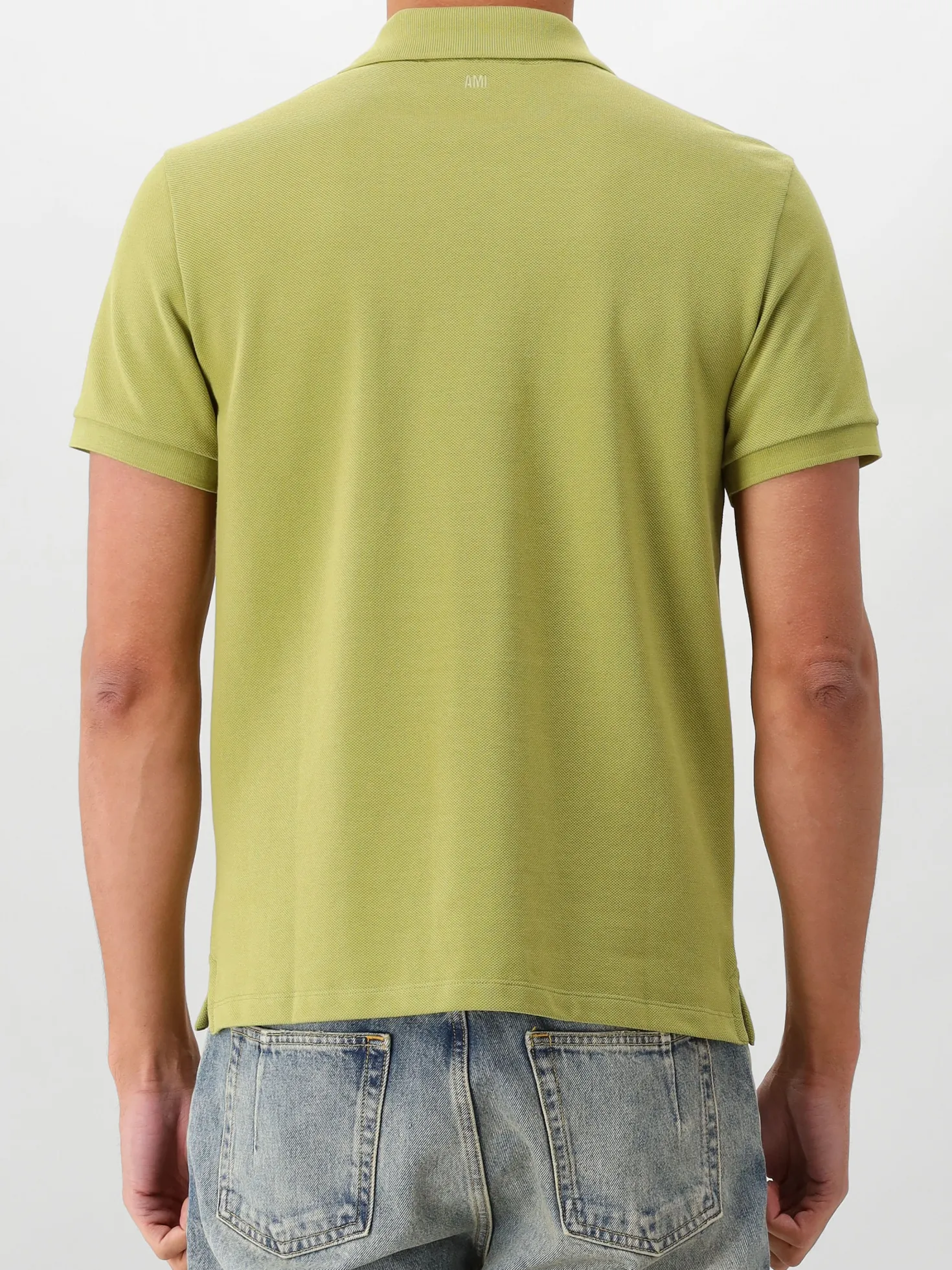 AMI Paris Polo Groen