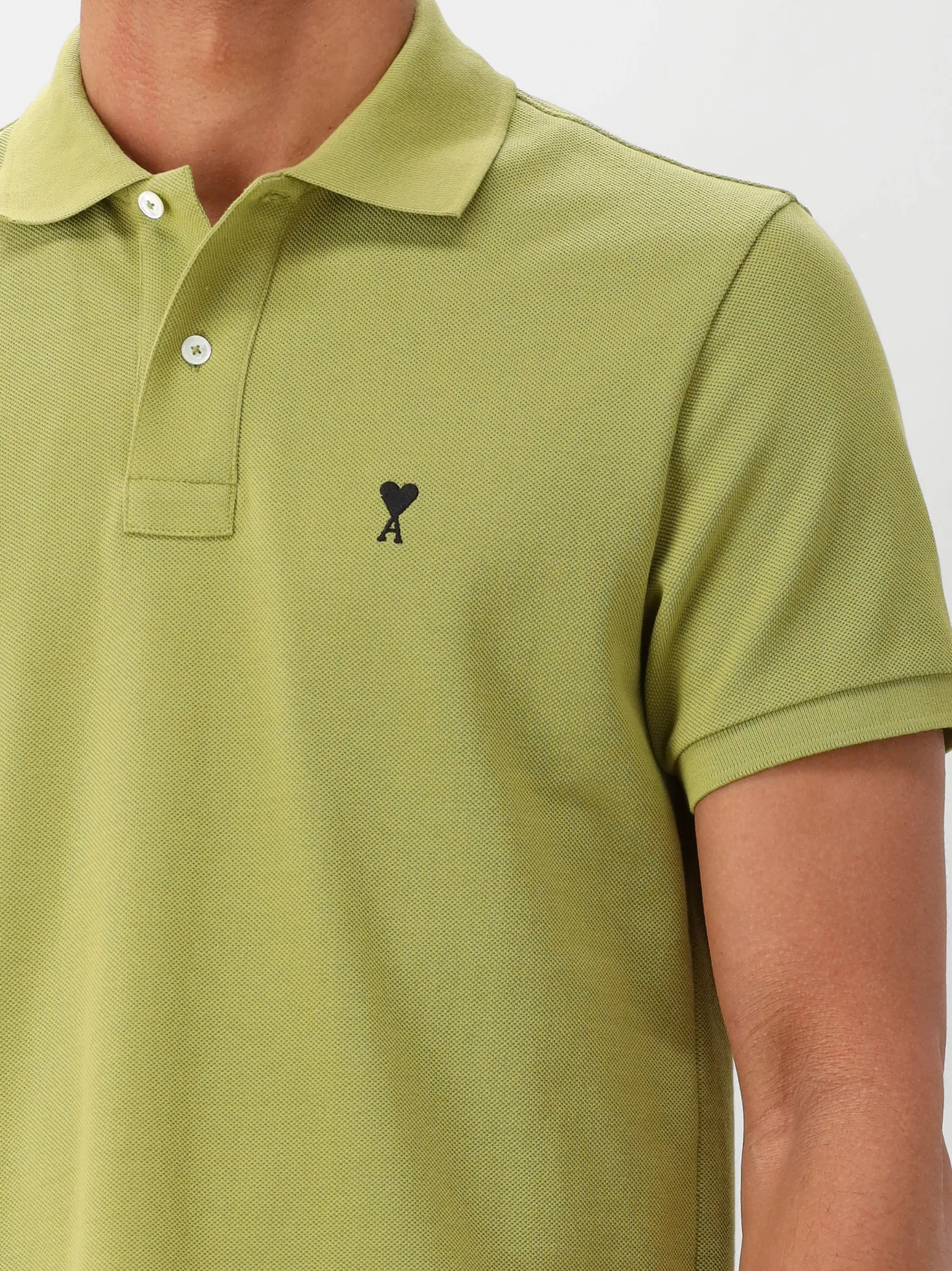 AMI Paris Polo Groen