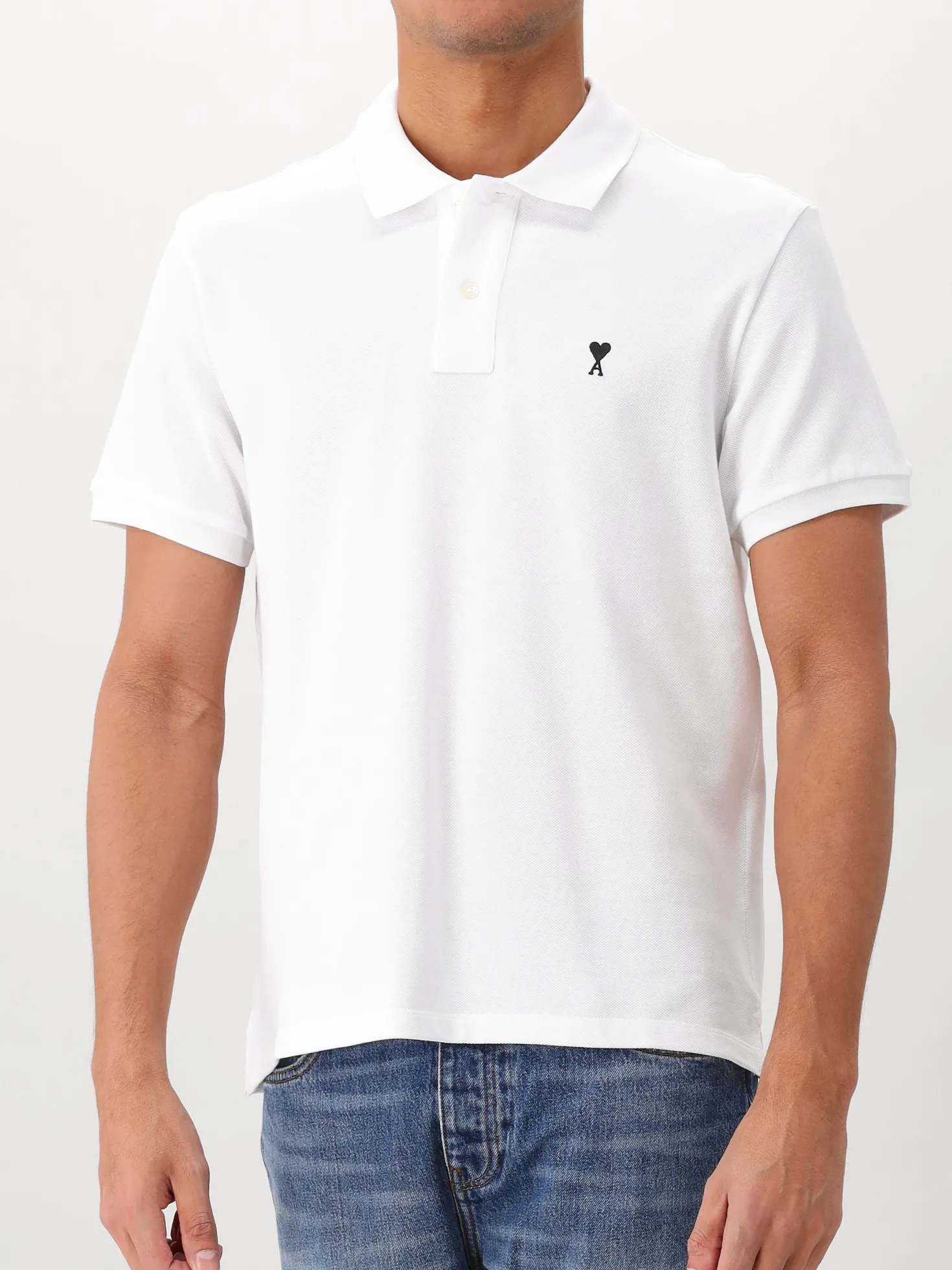 AMI Paris Polo Wit
