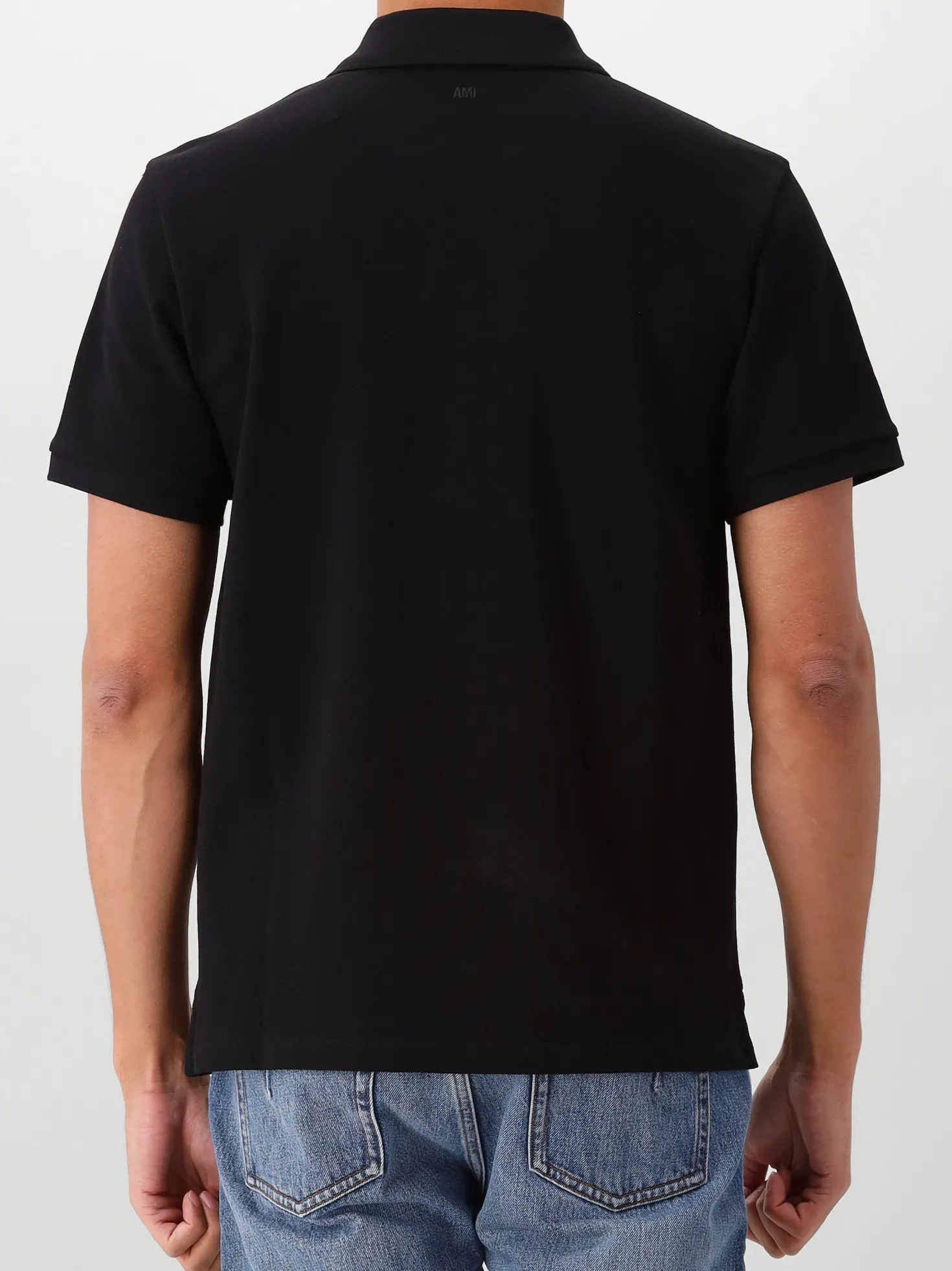 AMI Paris Polo Zwart