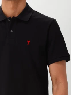 AMI Paris Polo Zwart