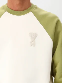 AMI Paris Sweater Beige ADC Patch