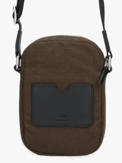 AMI Paris Tas Groen Cross Pock Bag