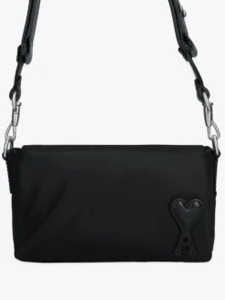 AMI Paris Tas Zwart LL710 Nylon