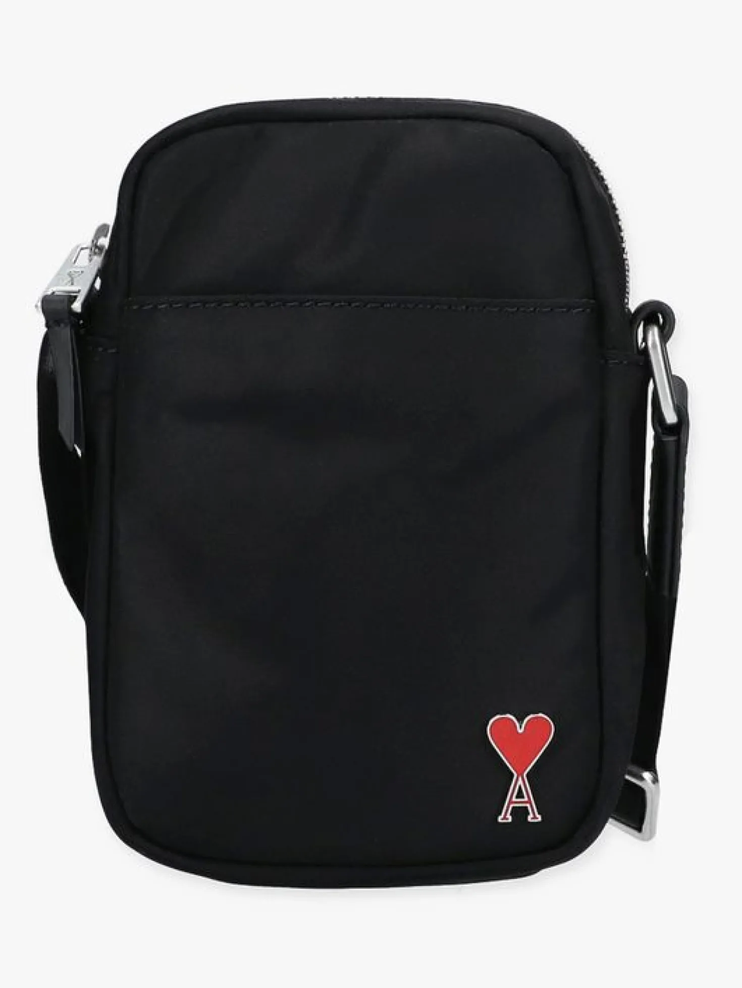 AMI Paris Tas Zwart Phone Pouch
