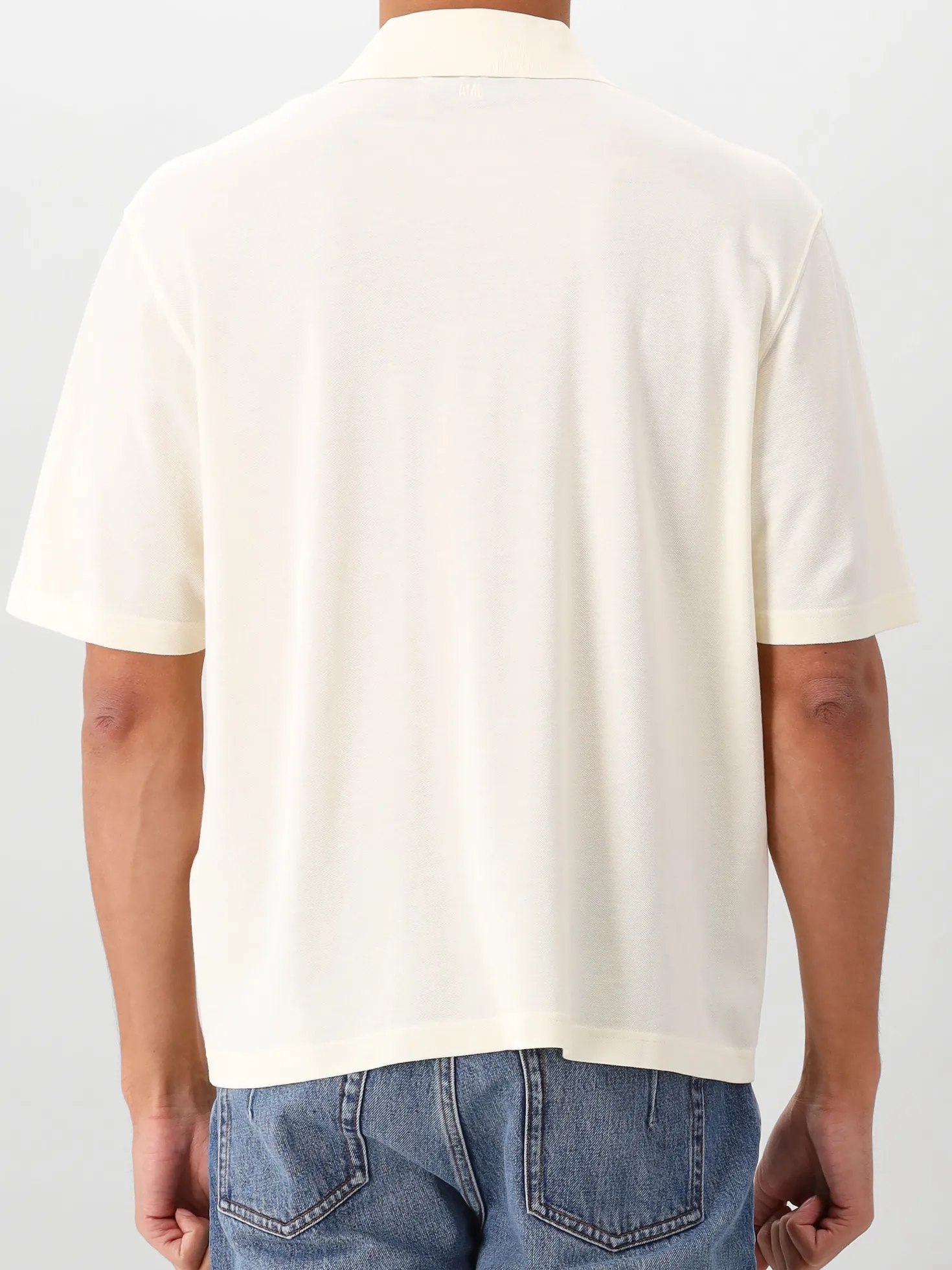 Ami Polo Beige ADC Patch SS