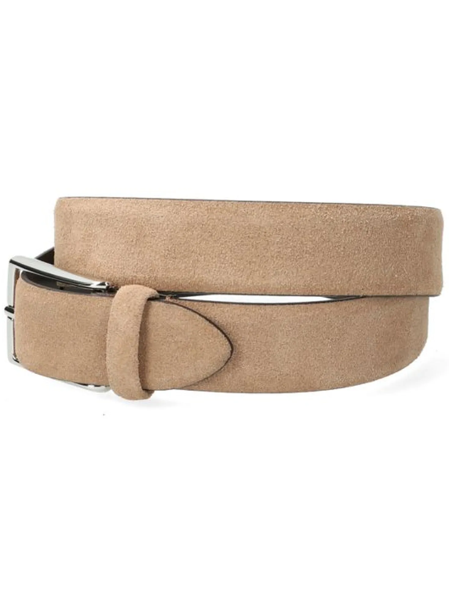 Anderson's Riem Beige Leather Suede