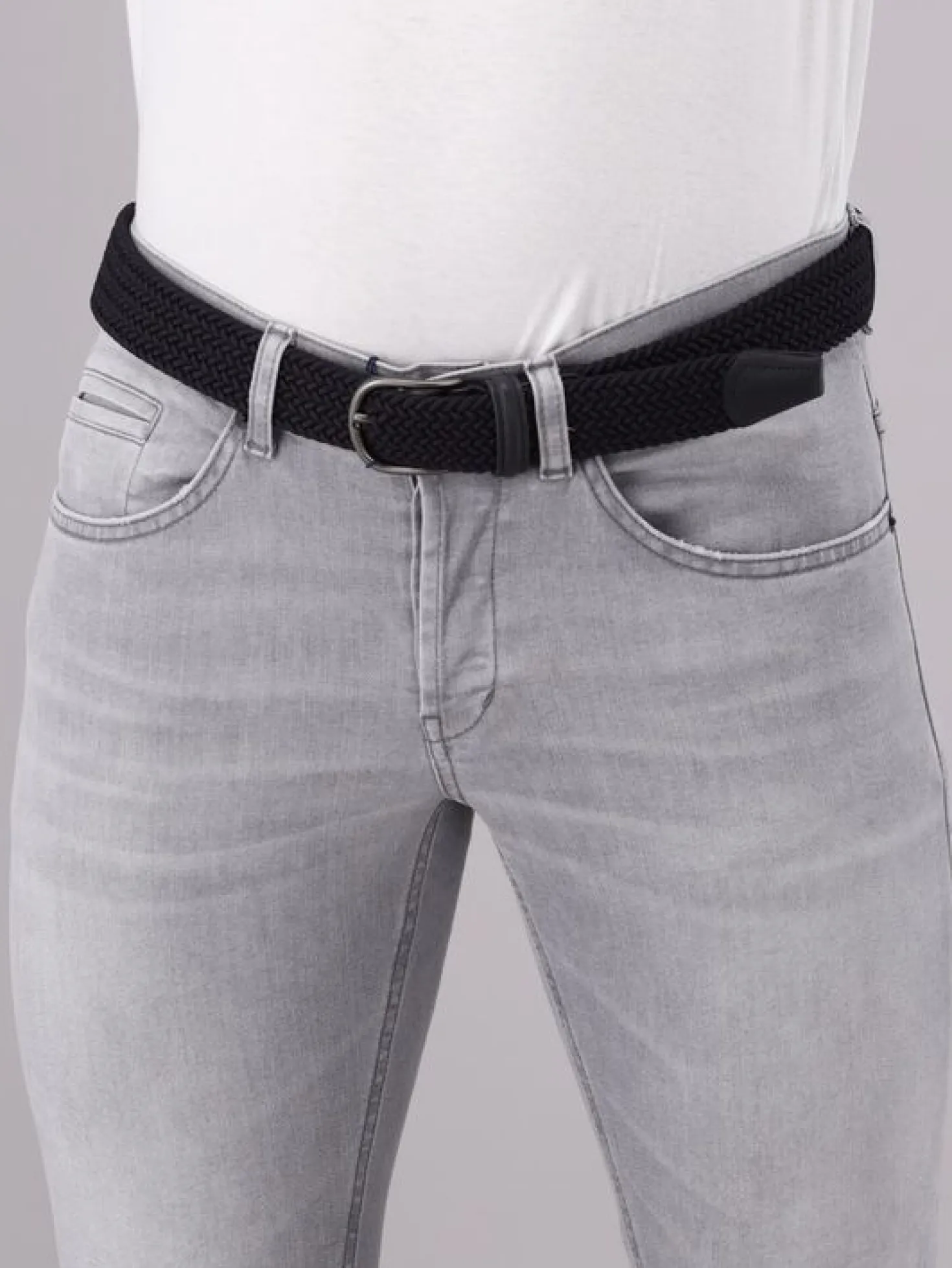 Anderson's Riem Blauw Tressed