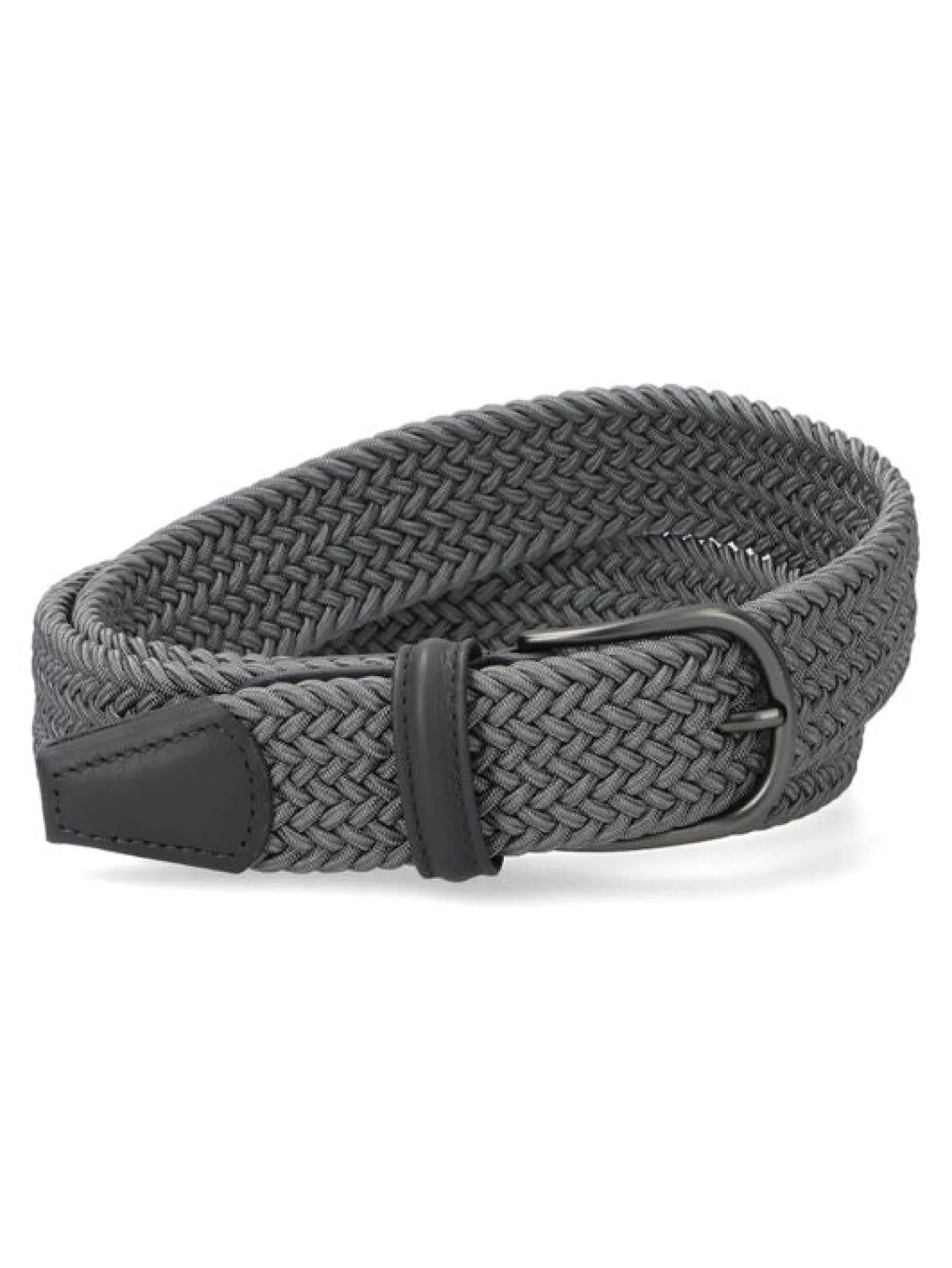 Anderson's Riem Donker Grijs Tressed