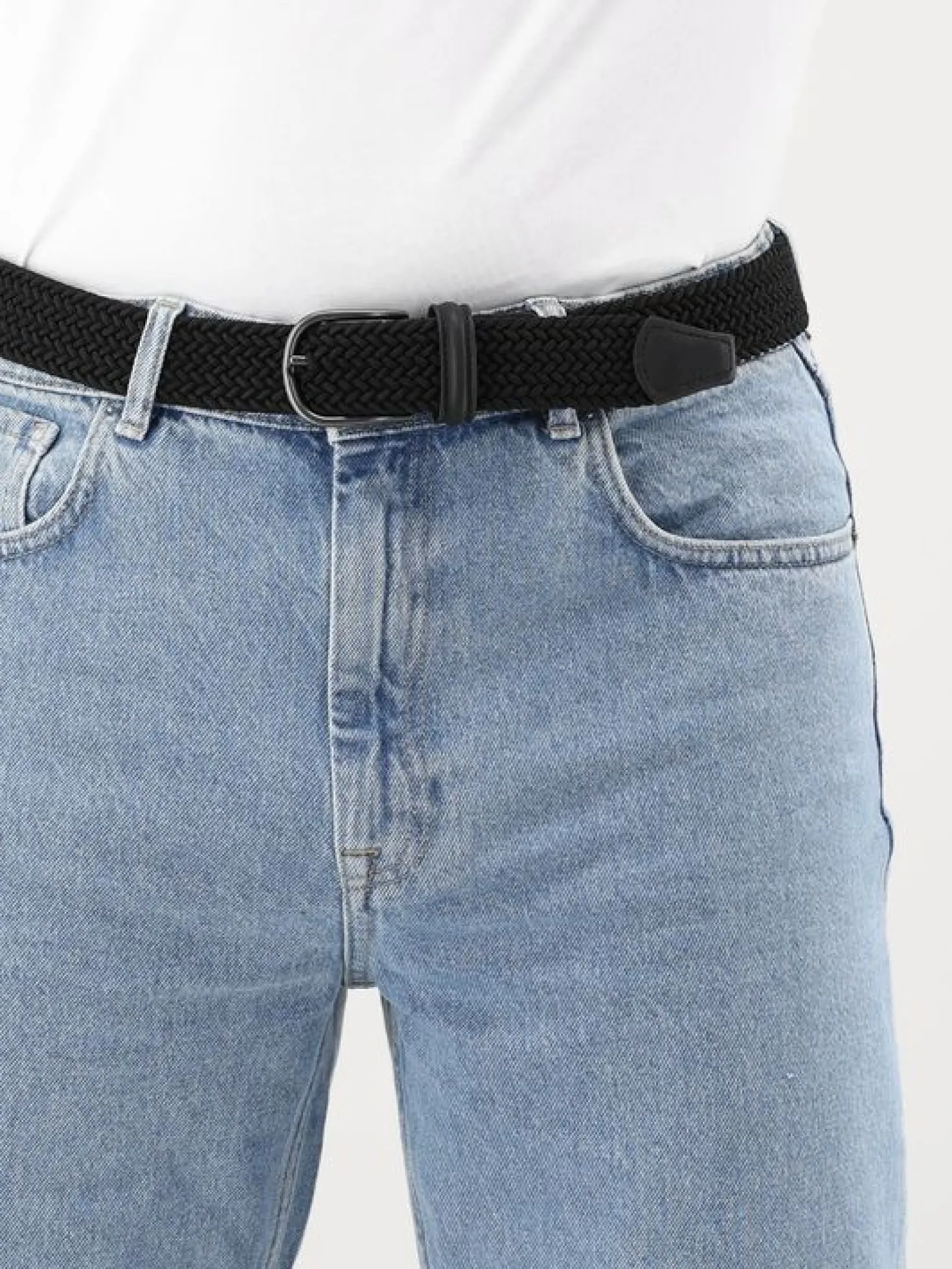 Anderson's Riem Zwart Tressed