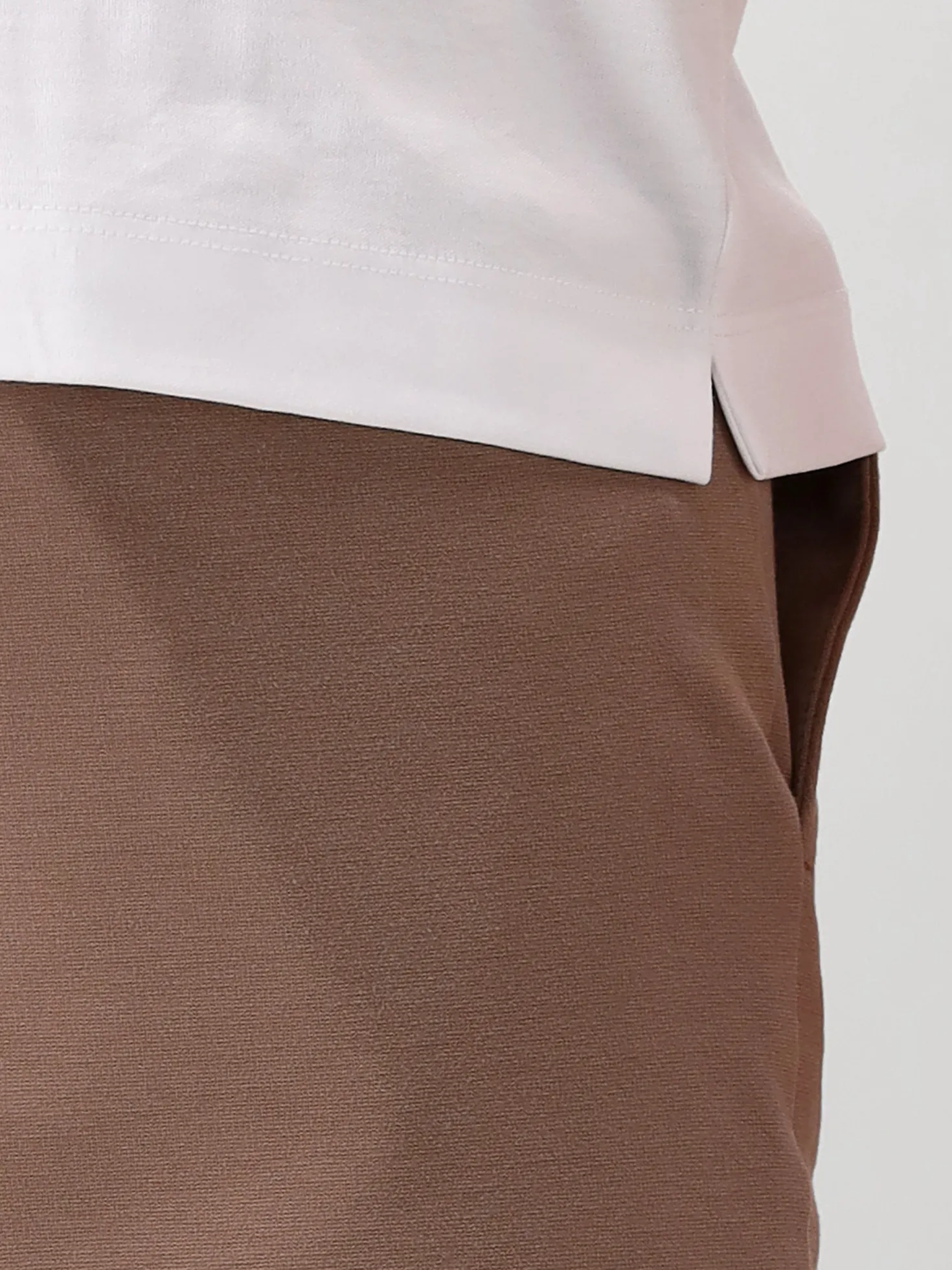 Berwich Bermuda Korte Broek Bruin Elax