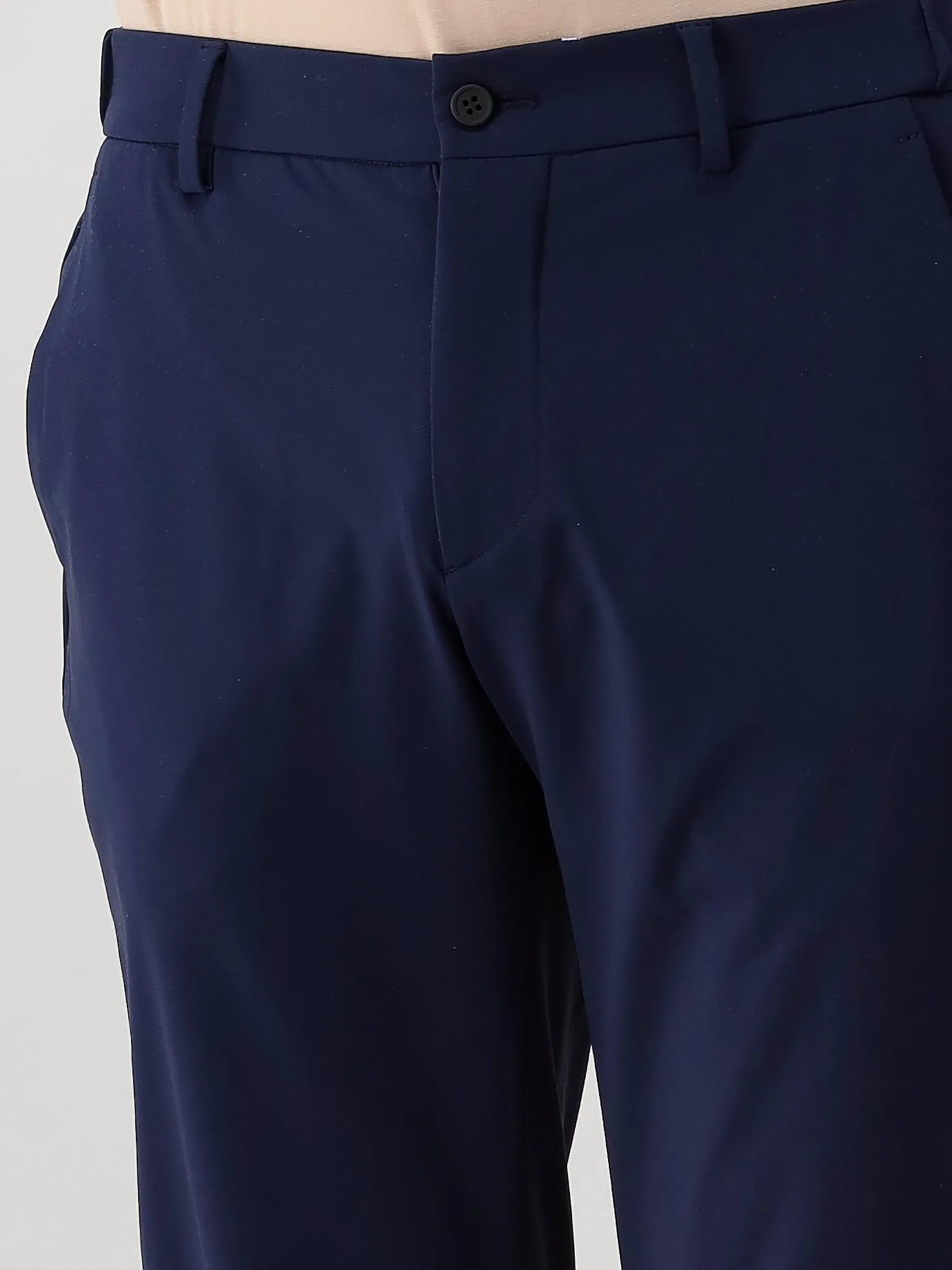 Berwich Pantalon Blauw Light Jersey Soft