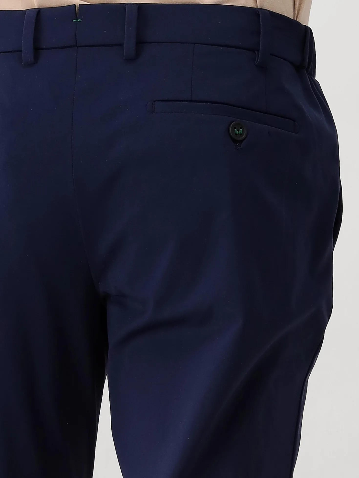 Berwich Pantalon Blauw Light Jersey Soft