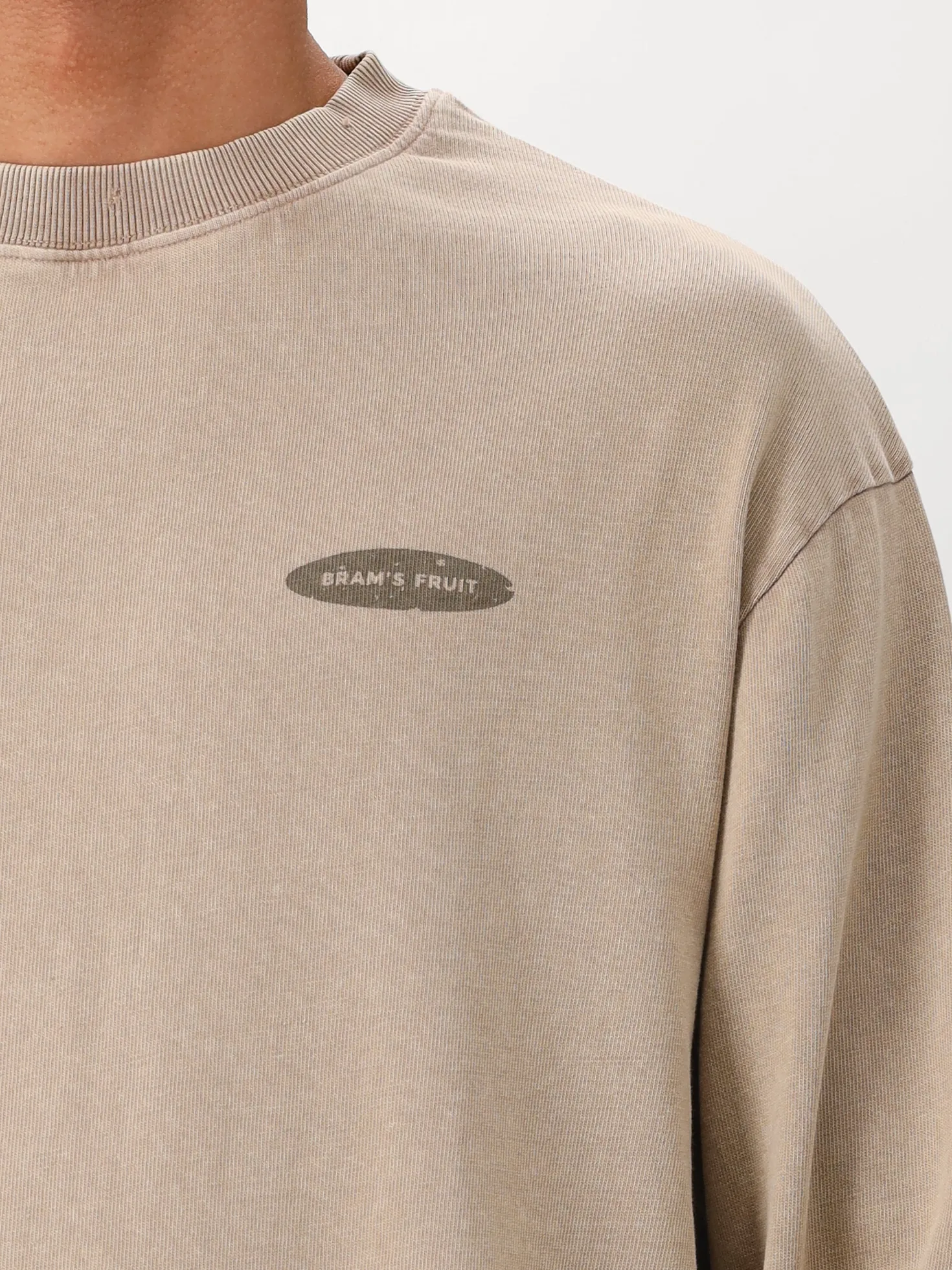 Bram's Fruit Longsleeve Beige Distressed F*ck Off I'm Gardening