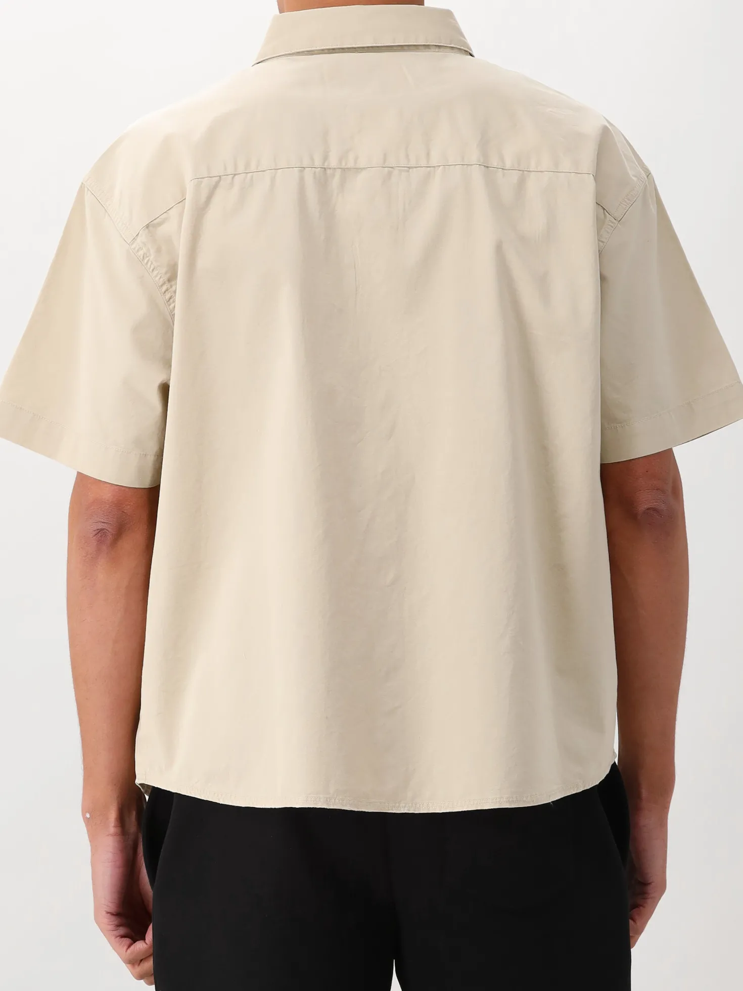 Bram's Fruit Shortsleeve Overhemd Beige