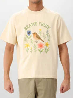 Bram's Fruit T-Shirt Beige Robin