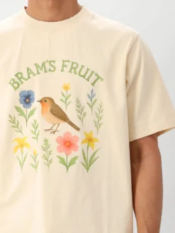 Bram's Fruit T-Shirt Beige Robin