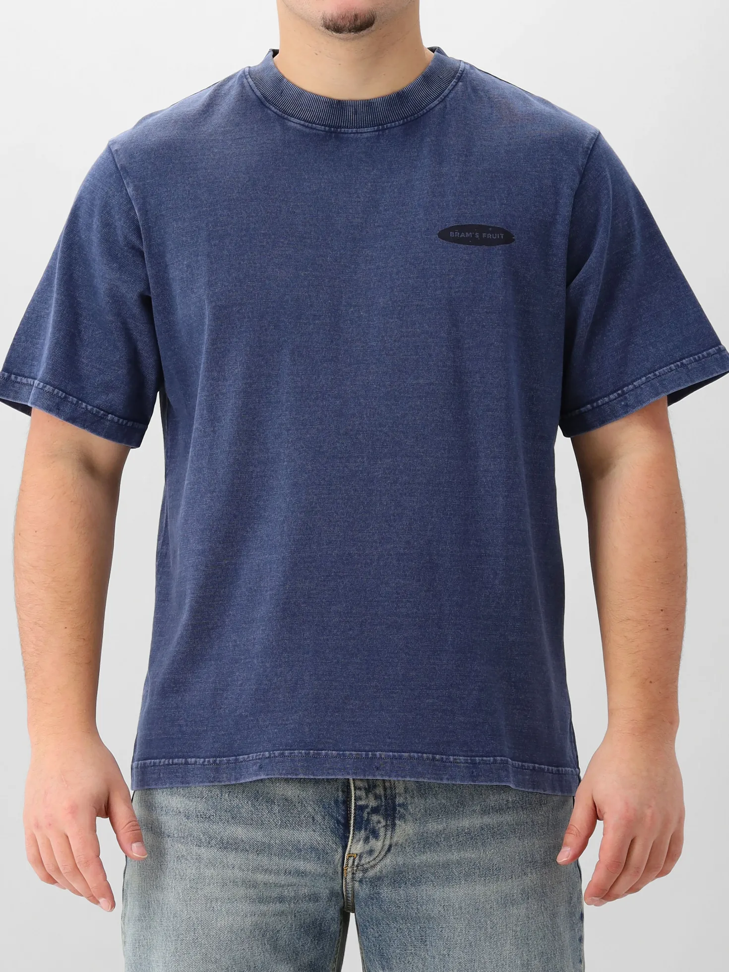 Bram's Fruit T-Shirt Blauw Distressed F*ck Off I'm Gardening