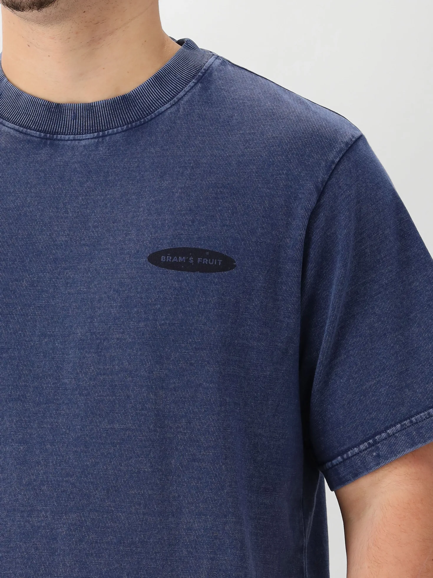 Bram's Fruit T-Shirt Blauw Distressed F*ck Off I'm Gardening