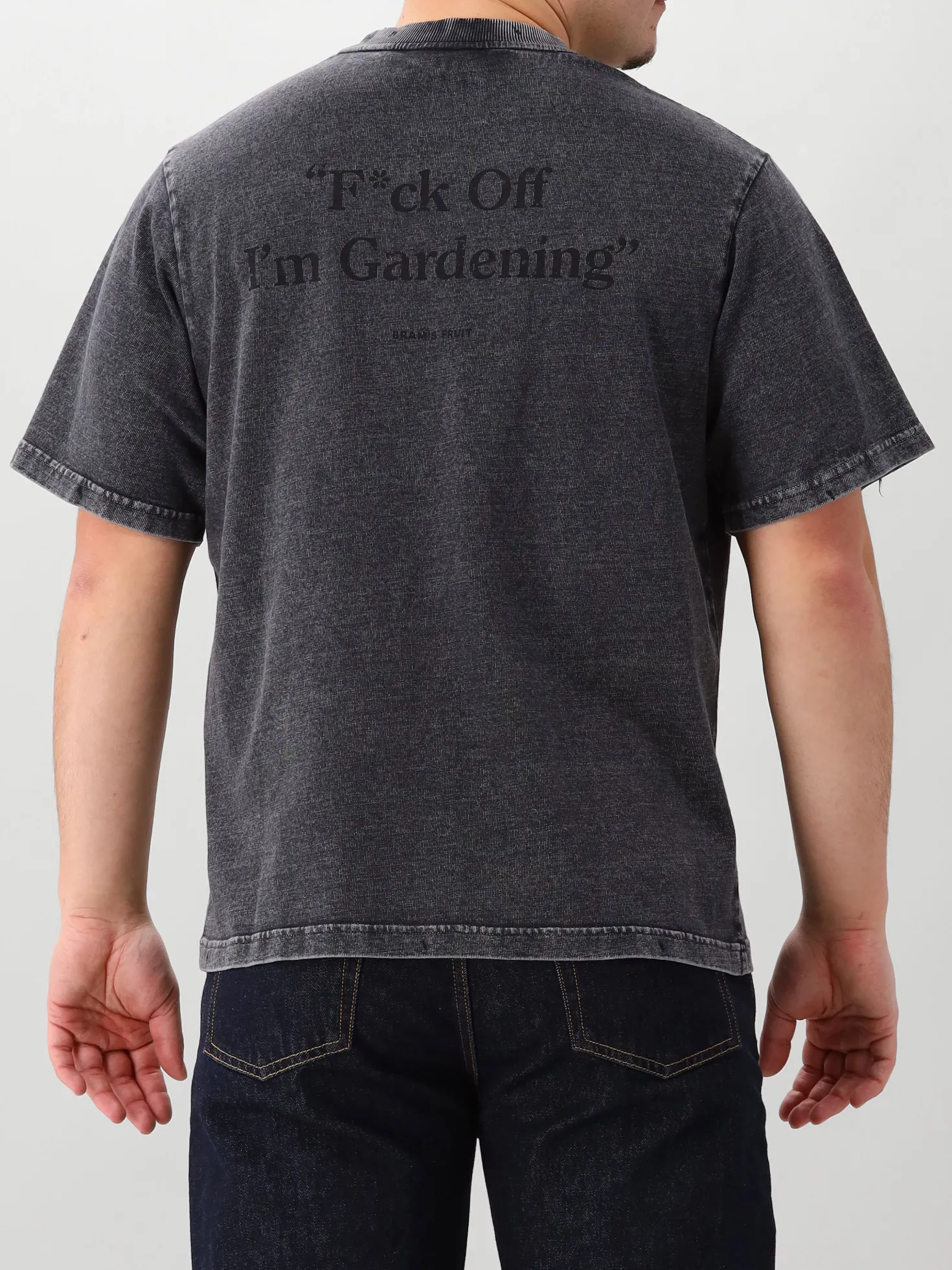 Bram's Fruit T-Shirt Grijs Distressed F*ck Off I'm Gardening