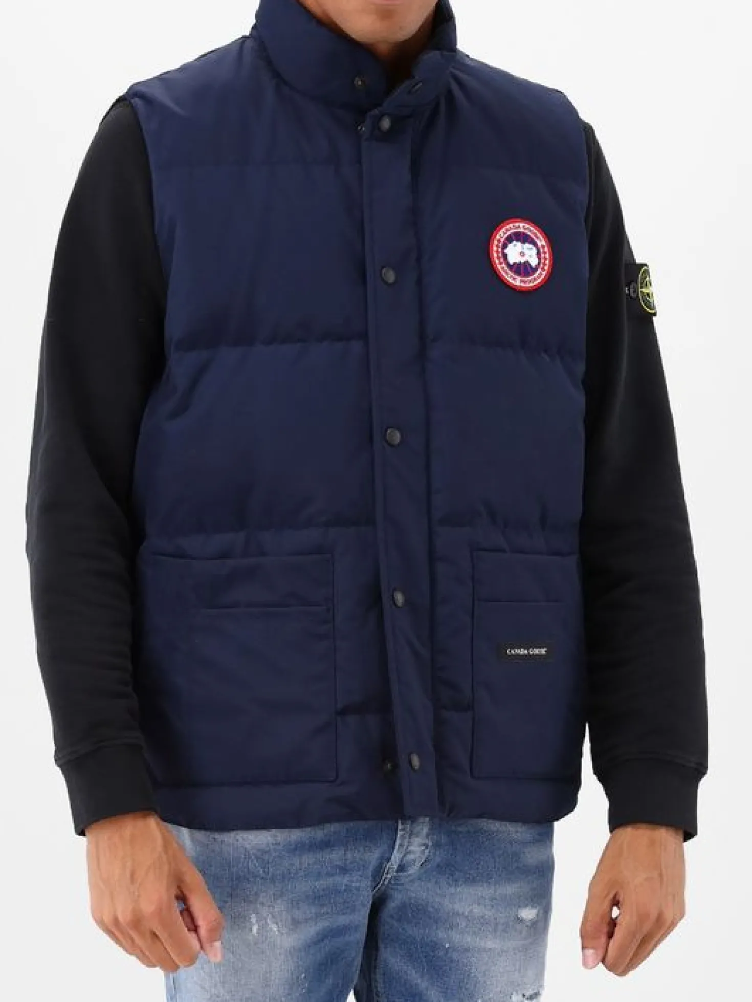 Canada Goose Bodywarmer Blauw Freestyle Crew Vest