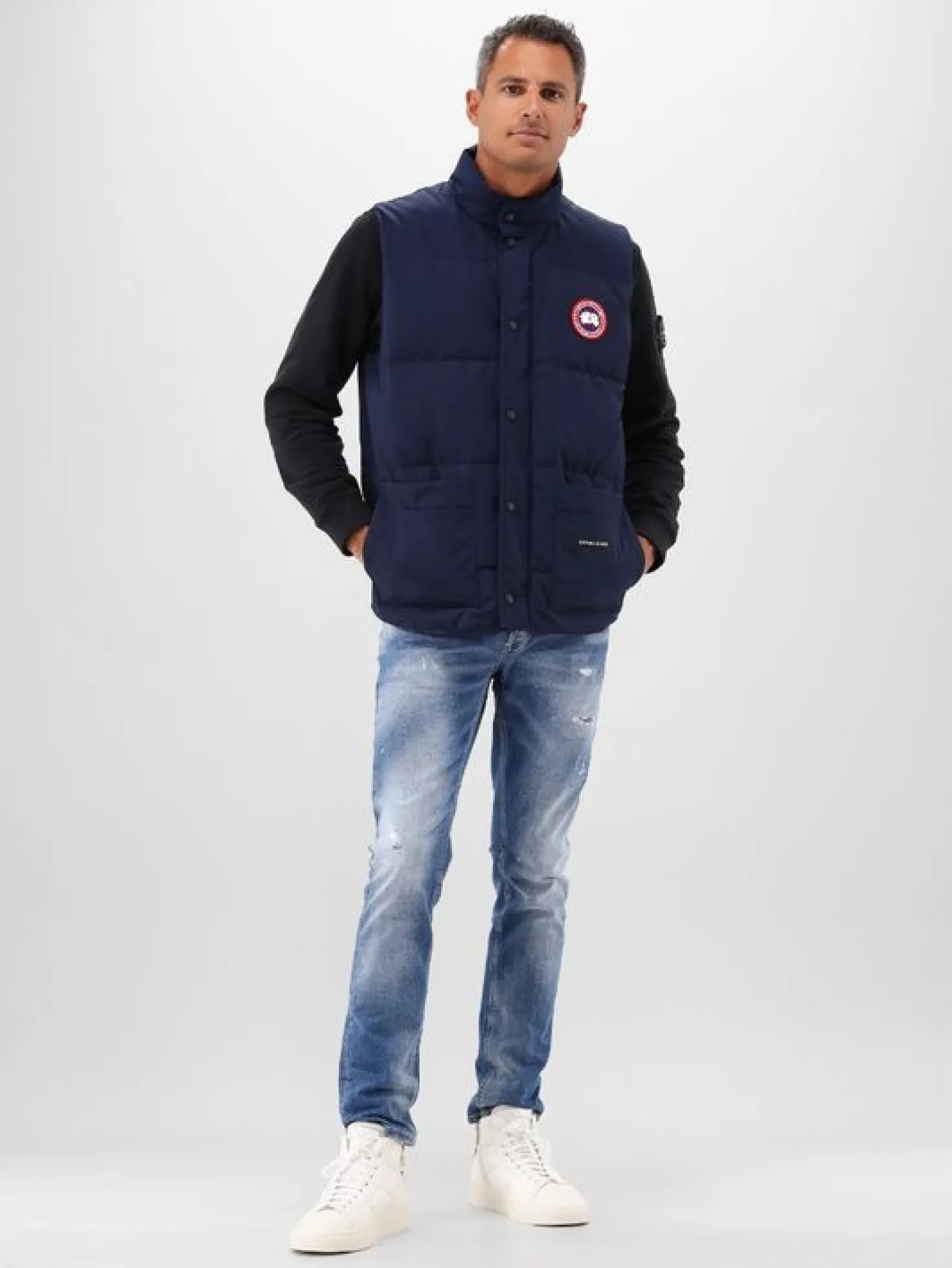Canada Goose Bodywarmer Blauw Freestyle Crew Vest