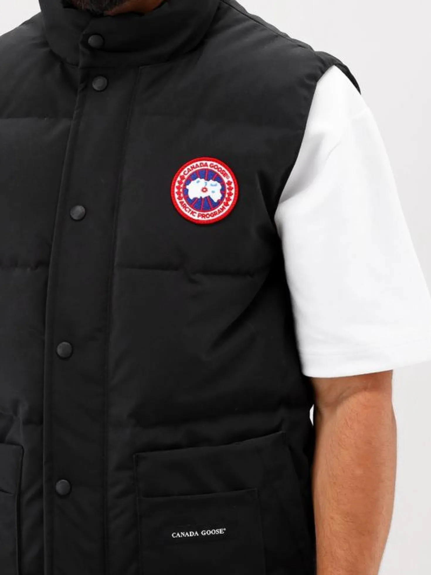 Canada Goose Bodywarmer Zwart Freestyle Crew Vest