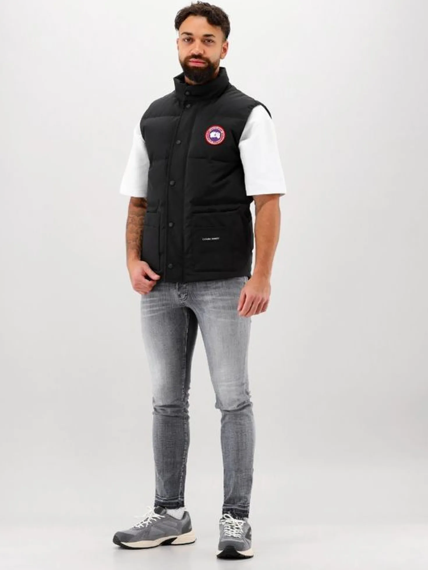 Canada Goose Bodywarmer Zwart Freestyle Crew Vest