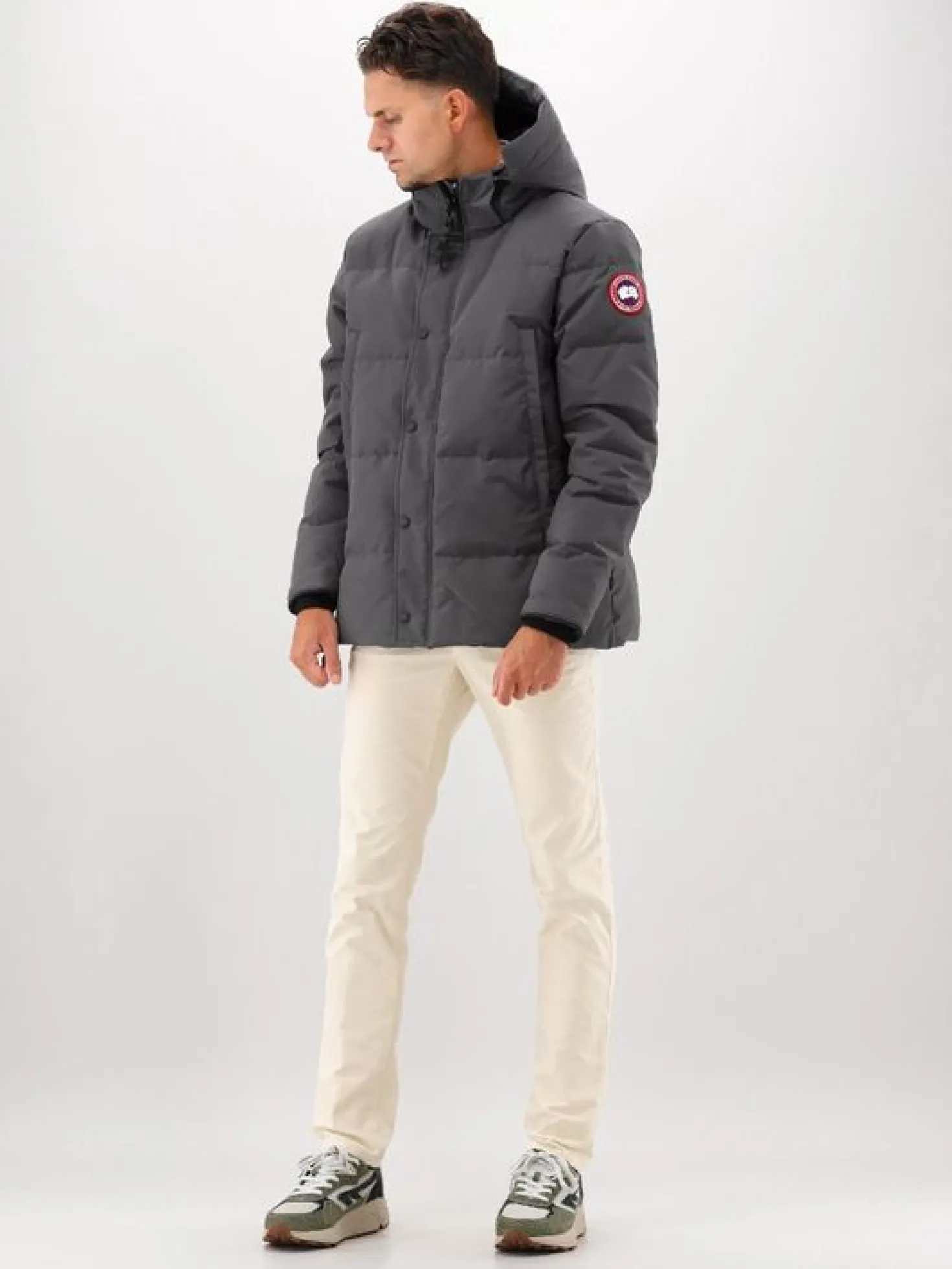 Canada Goose Donsjas Grijs Wyndham