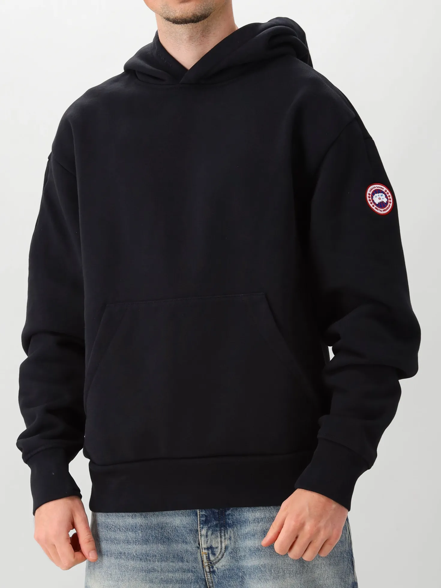 Canada Goose Hoodie Zwart Tobermory Heavyweight