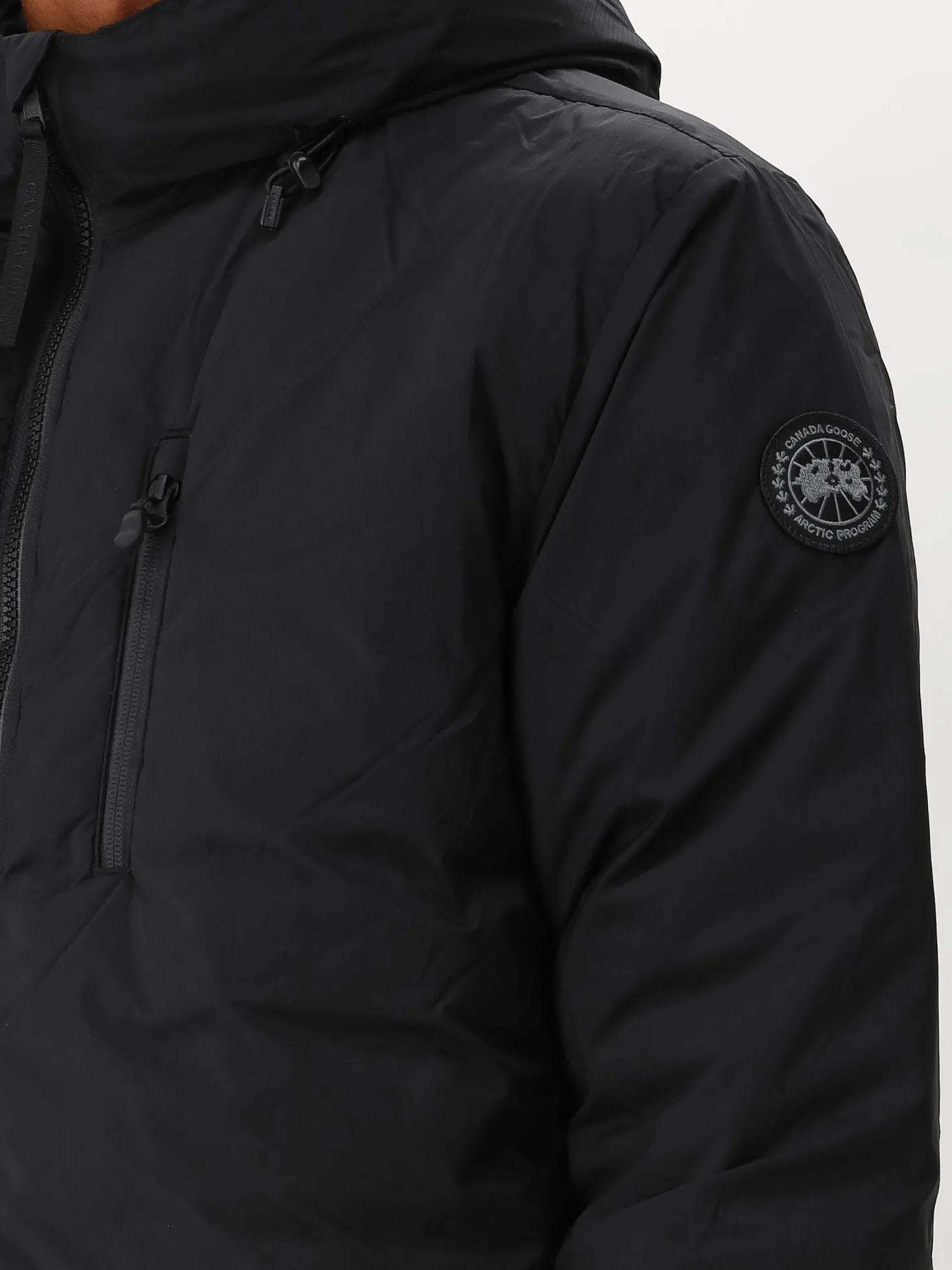 Canada Goose Jas Zwart Lodge Hoody R Black Disc