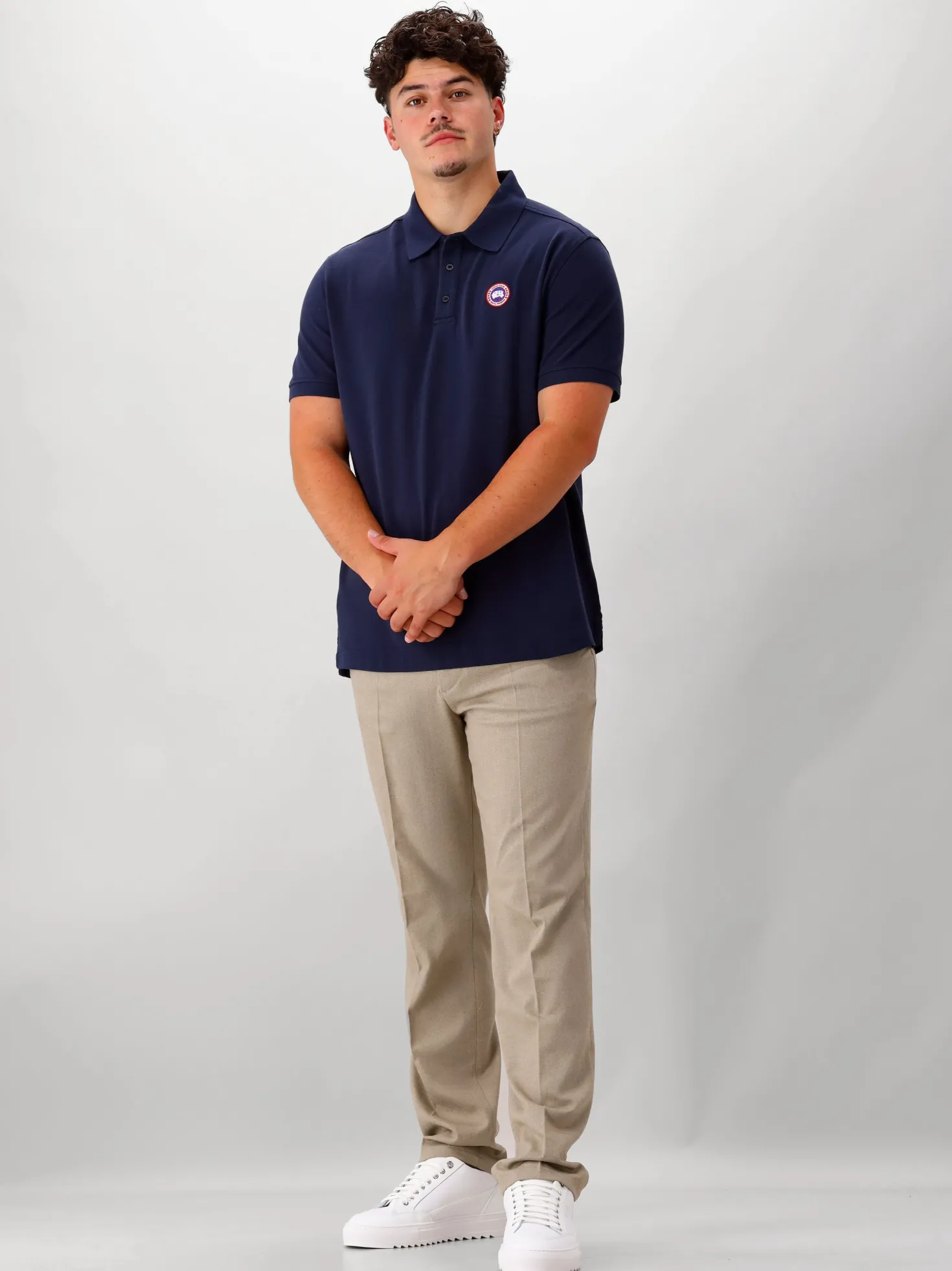 Canada Goose Polo Blauw Beckley Atlantic Navy