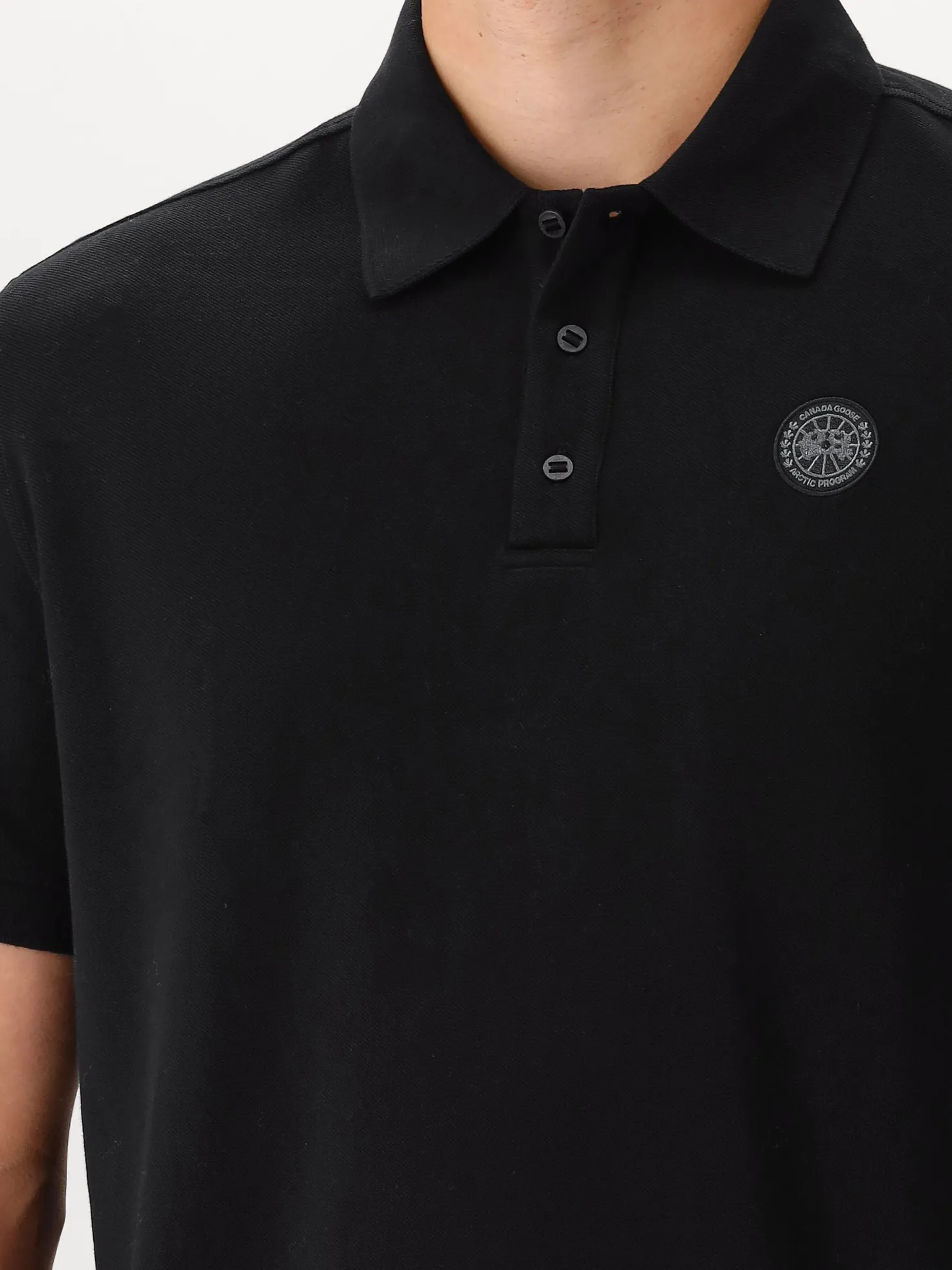 Canada Goose Polo Zwart Beckley BD Noir