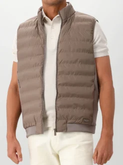 Cavallaro Napoli Bodywarmer Taupe Quintino