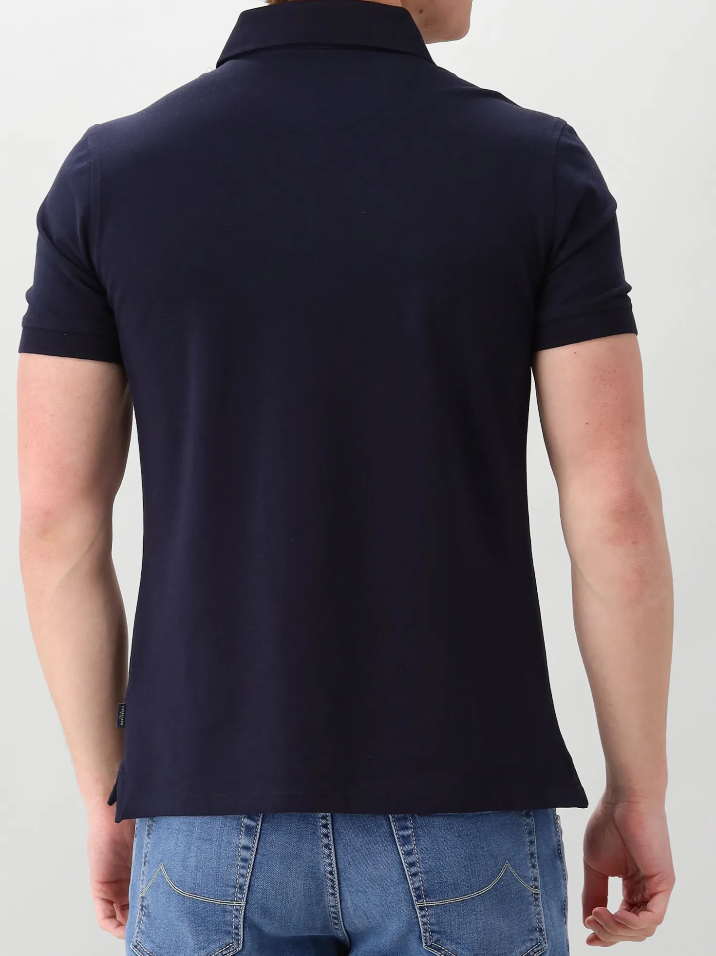 Cavallaro Polo Blauw Bavegio