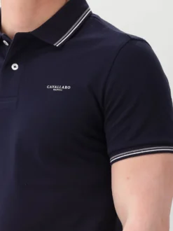 Cavallaro Polo Blauw Diego