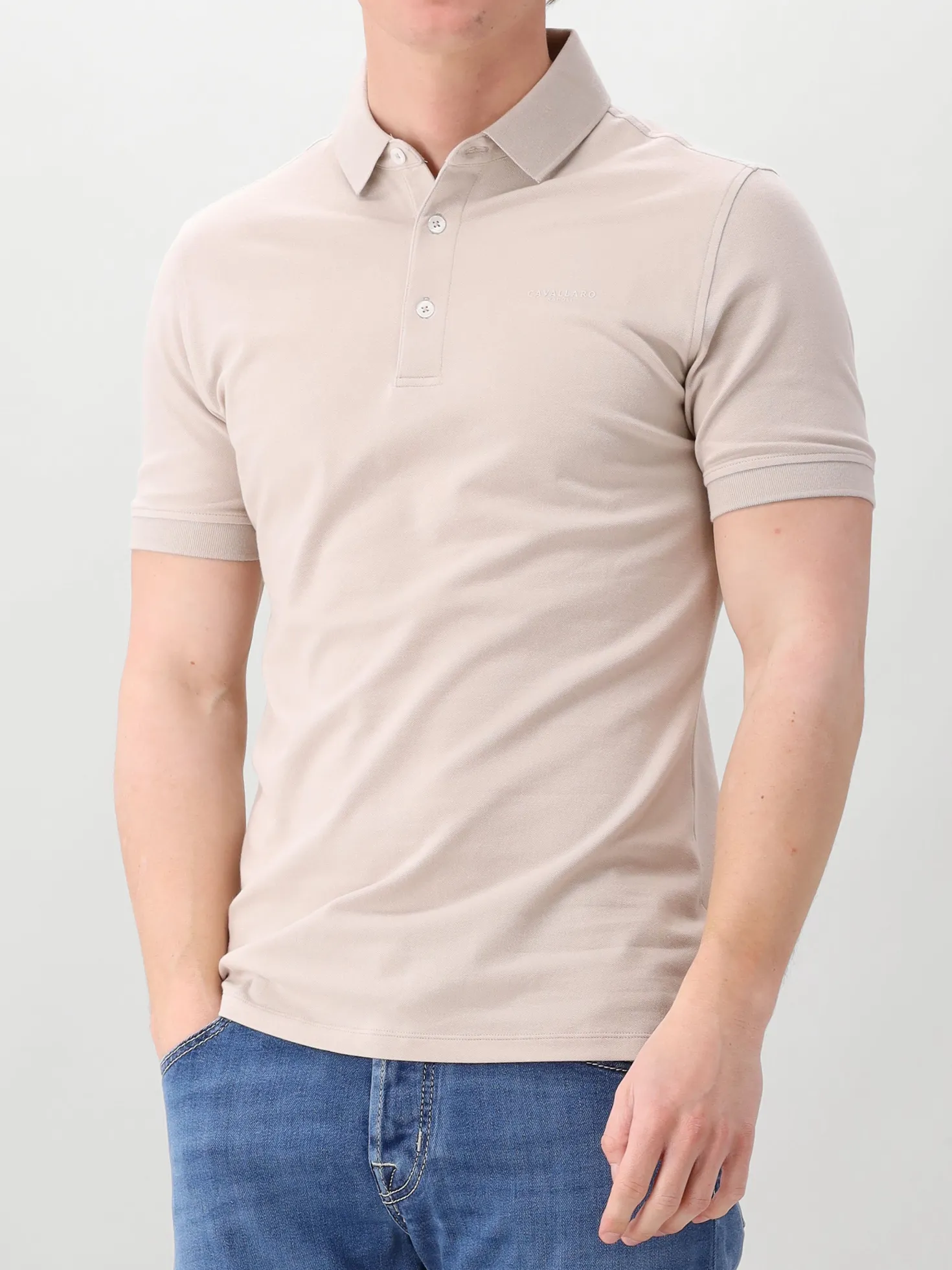 Cavallaro Polo Grijs Bavegio