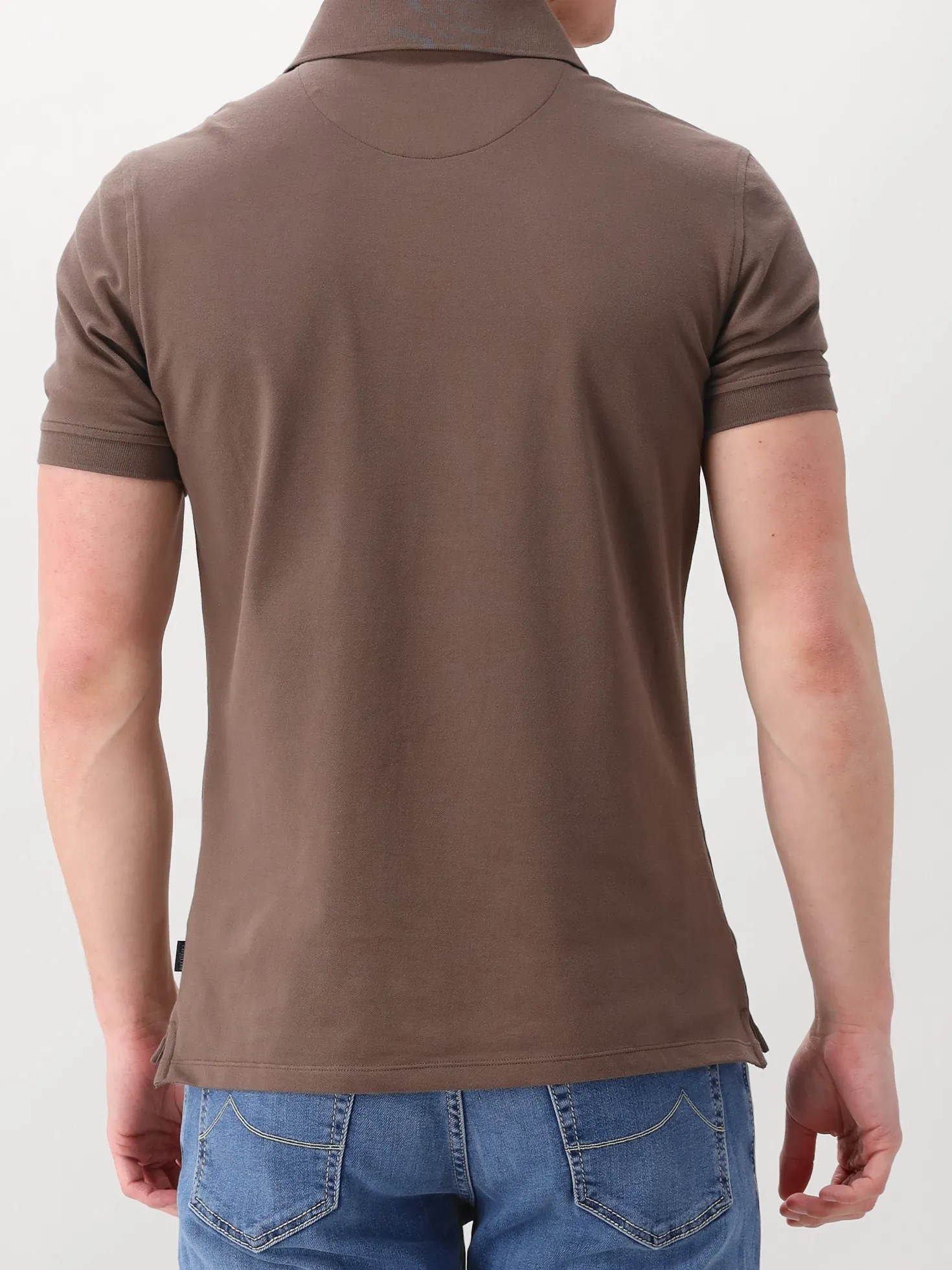 Cavallaro Polo Taupe Bavegio