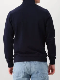 Cavallaro Sweater Blauw Half Zip