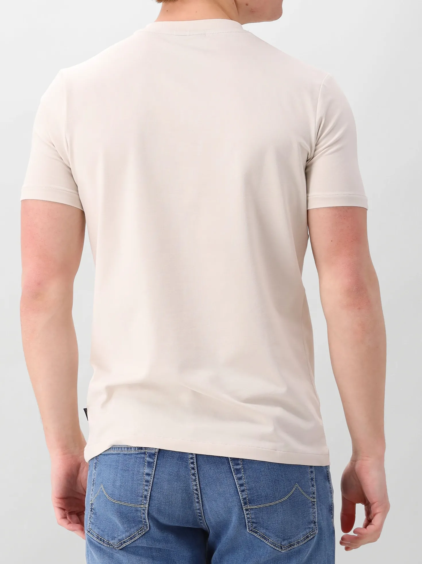 Cavallaro T-shirt Grijs Bari
