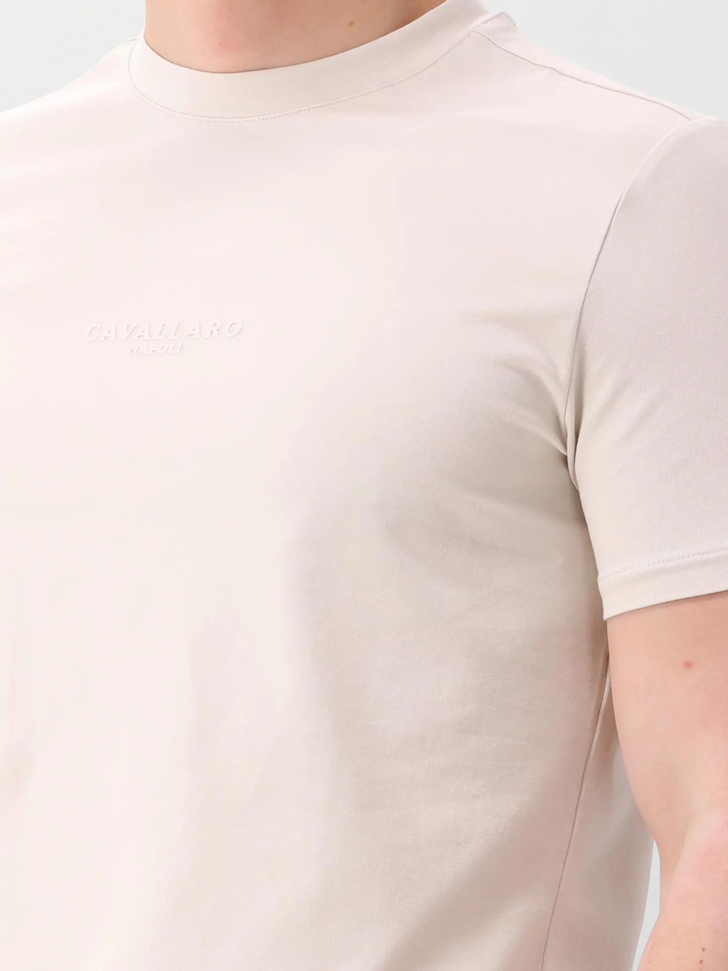 Cavallaro T-shirt Grijs Bari