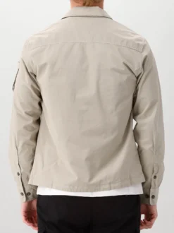 CP Company Overshirt Grijs Zipped Lens