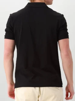 CP Company Polo Zwart Stretch Piquet