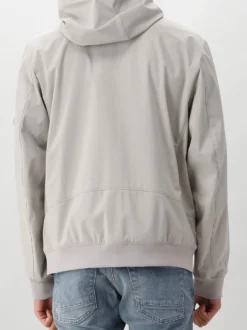 CP Company Shoftshell Jas Grijs Hooded Lens