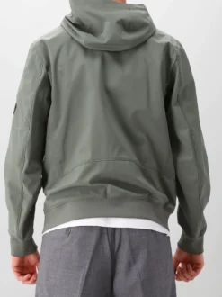 CP Company Shoftshell Jas Groen Hooded Lens