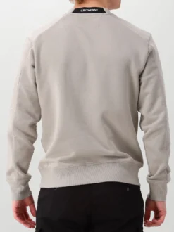 CP Company Sweater Grijs Crewneck Lens