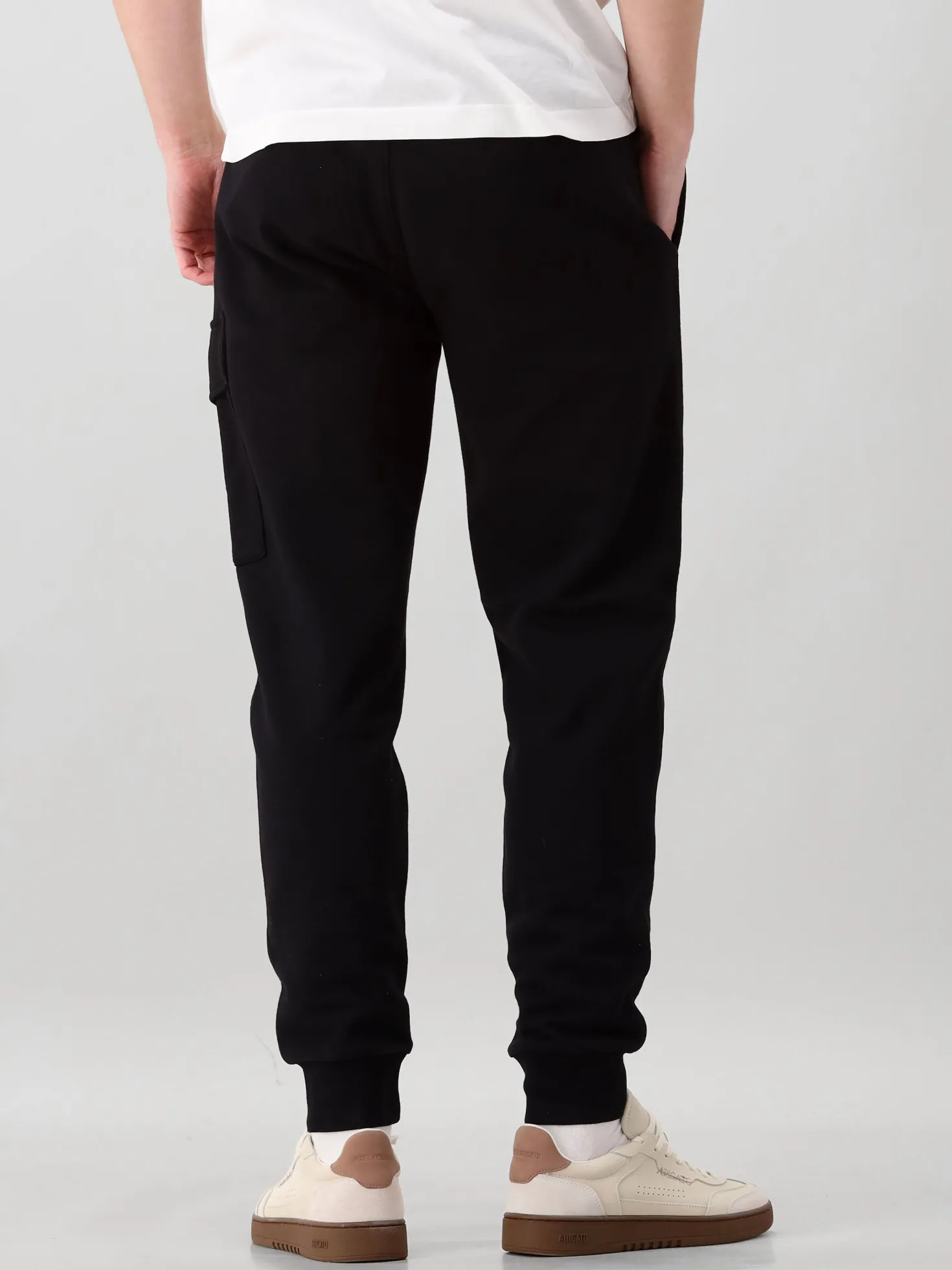 CP Company Sweatpants Zwart Cargo Lens