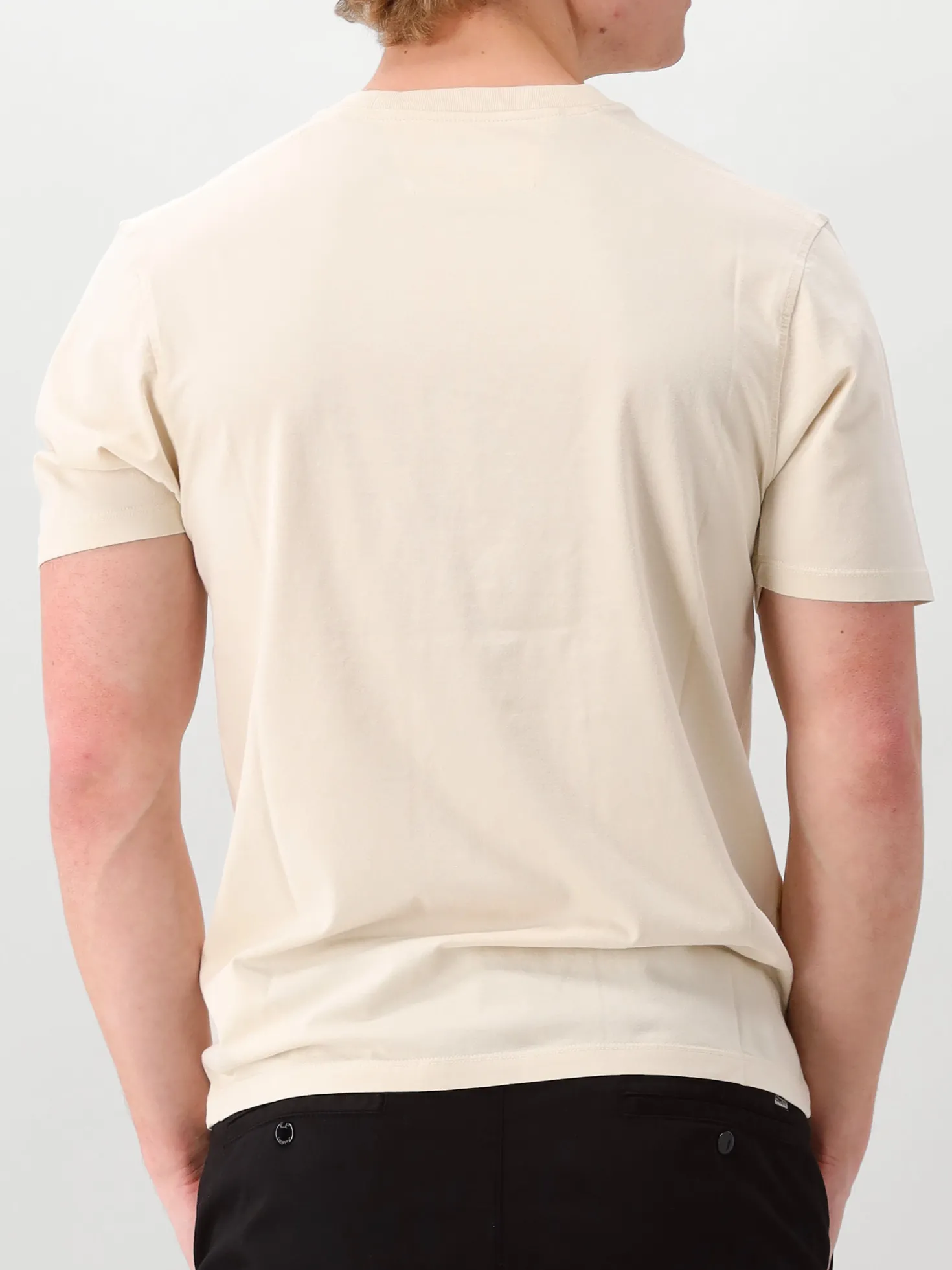 CP Company T-Shirt Beige Logo T-Shirt